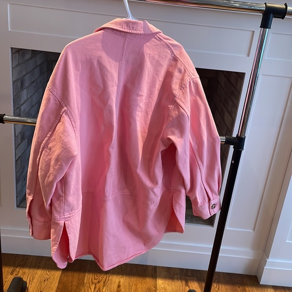 Pink oversized Jacket - Picture 2 of 3